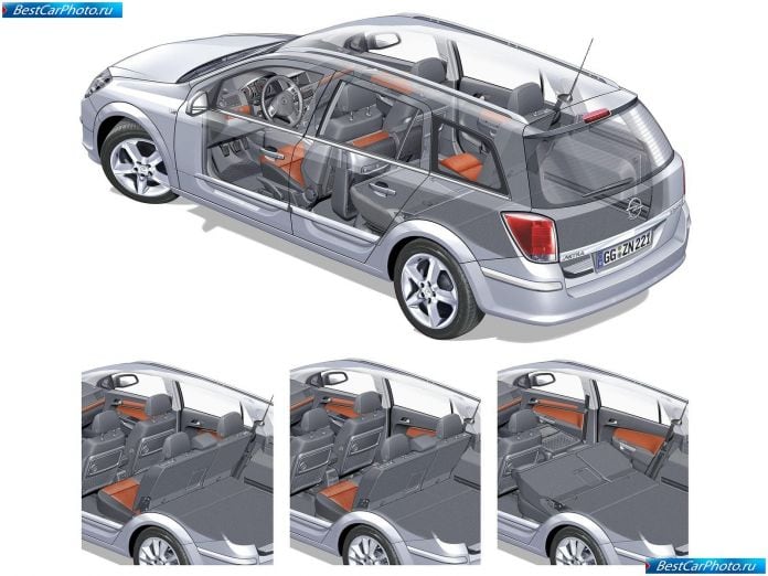 2004 Opel Astra Station Wagon - фотография 97 из 97