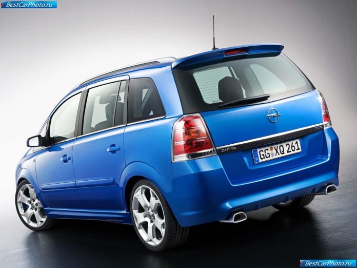 2005 Opel Zafira Opc - фотография 3 из 10