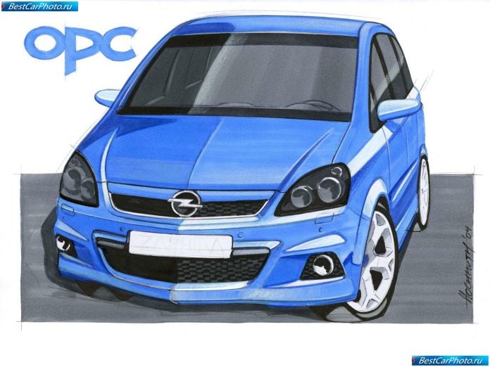 2005 Opel Zafira Opc - фотография 10 из 10