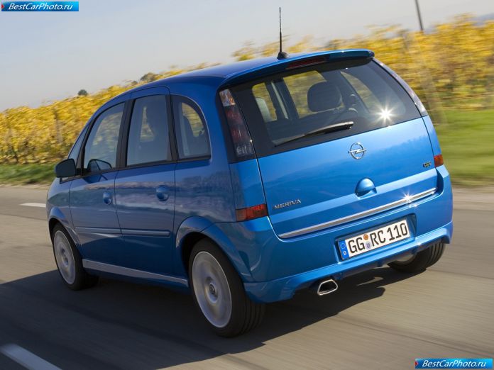 2006 Opel Meriva Opc - фотография 11 из 19