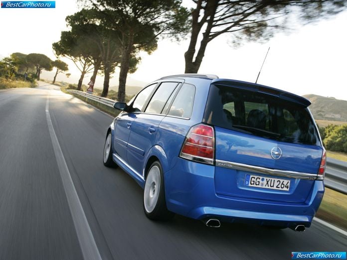 2006 Opel Zafira Opc - фотография 10 из 25