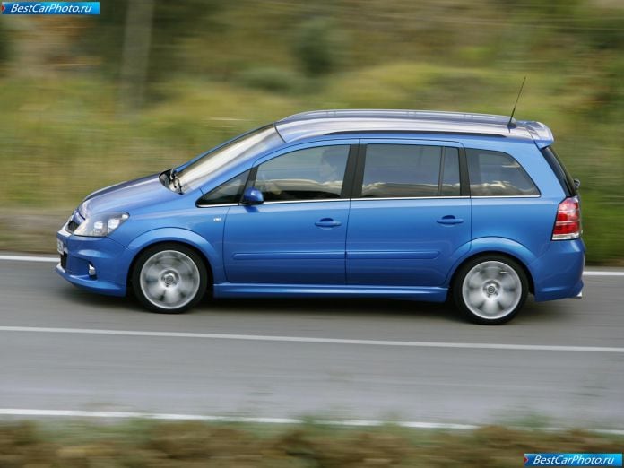 2006 Opel Zafira Opc - фотография 12 из 25