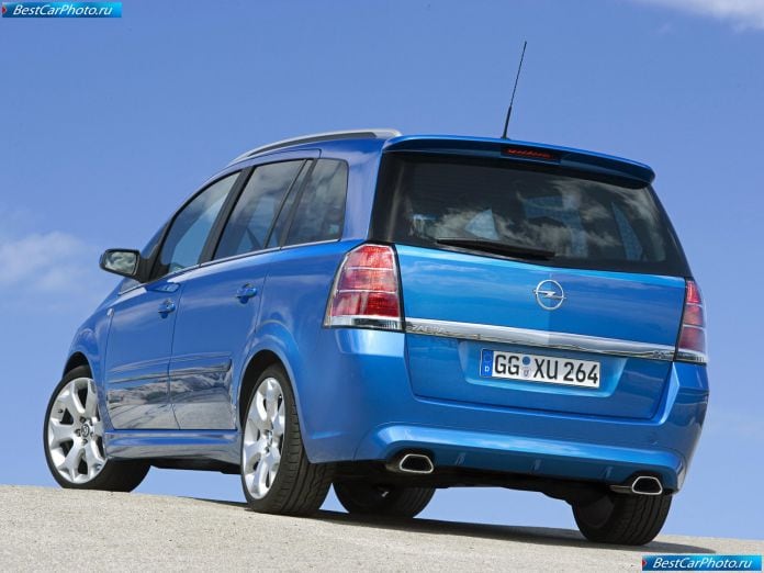 2006 Opel Zafira Opc - фотография 14 из 25