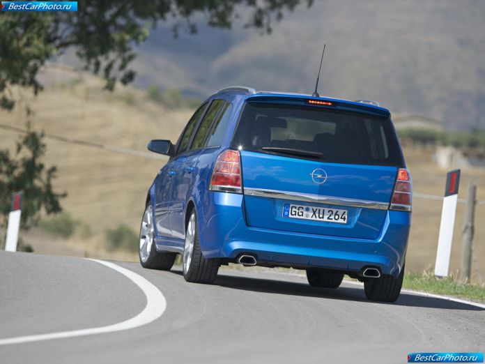 2006 Opel Zafira Opc - фотография 15 из 25
