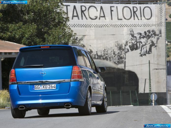 2006 Opel Zafira Opc - фотография 16 из 25