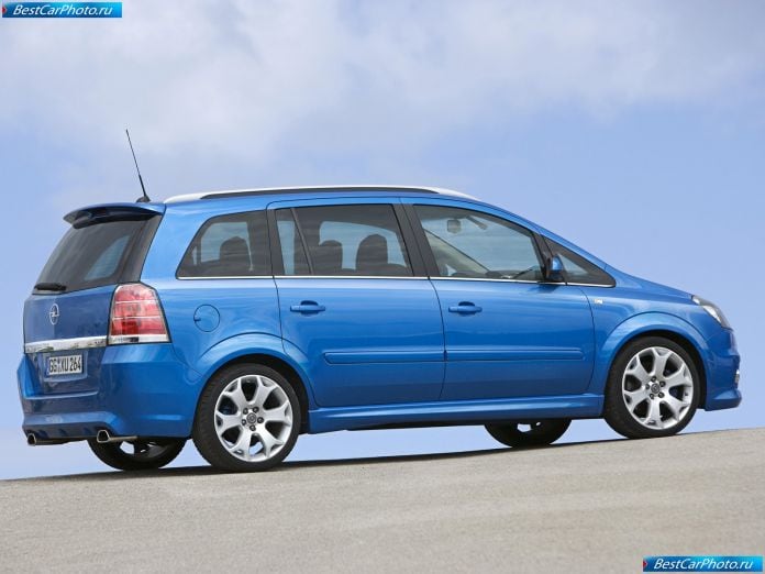 2006 Opel Zafira Opc - фотография 17 из 25