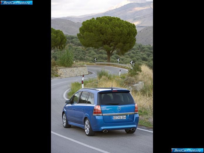 2006 Opel Zafira Opc - фотография 24 из 25