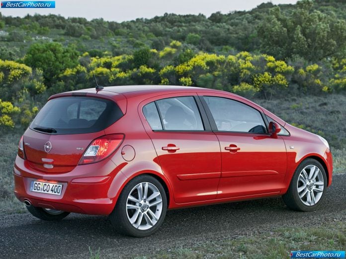 2007 Opel Corsa 5-door - фотография 22 из 41