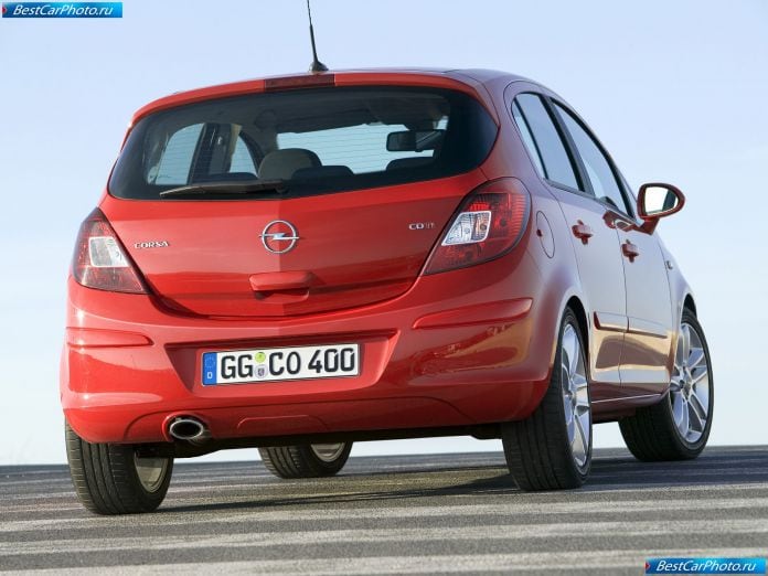 2007 Opel Corsa 5-door - фотография 23 из 41