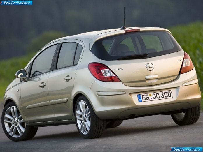 2007 Opel Corsa 5-door - фотография 24 из 41