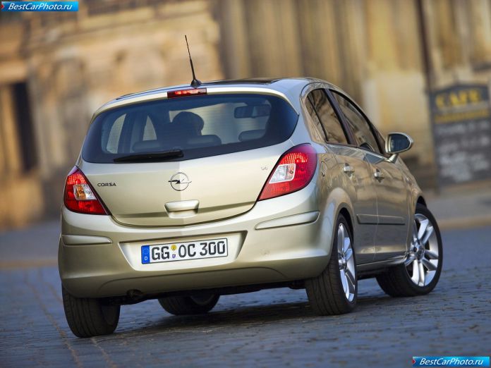 2007 Opel Corsa 5-door - фотография 25 из 41