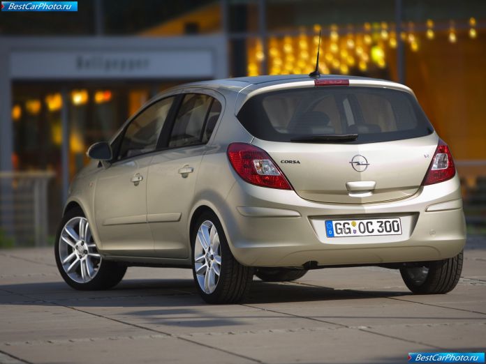 2007 Opel Corsa 5-door - фотография 26 из 41