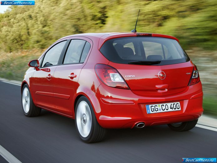 2007 Opel Corsa 5-door - фотография 27 из 41