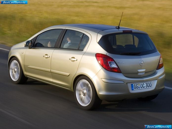 2007 Opel Corsa 5-door - фотография 29 из 41