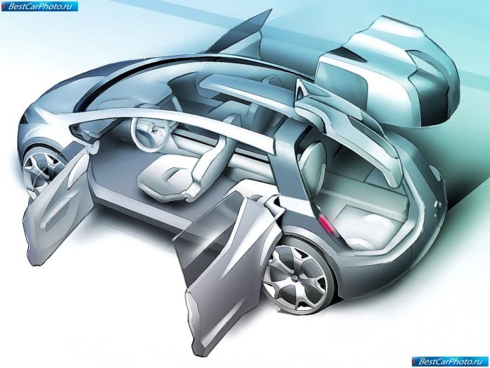 2007 Opel Flextreme Concept - фотография 35 из 37