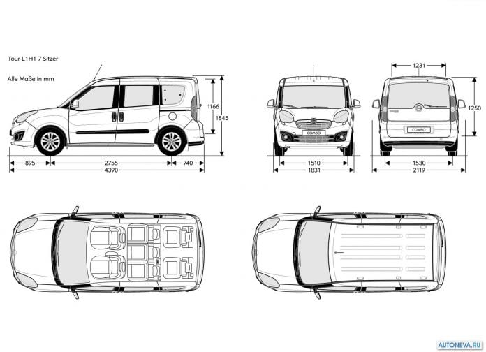 2012 Opel Combo - фотография 45 из 46