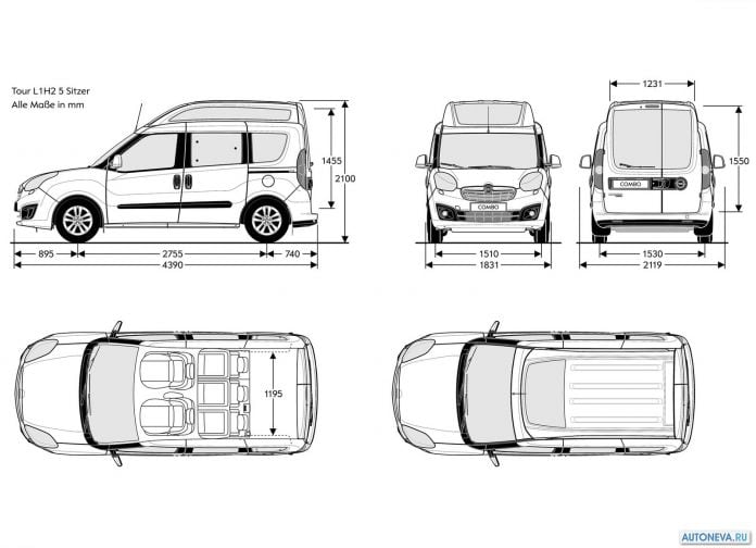 2012 Opel Combo - фотография 46 из 46