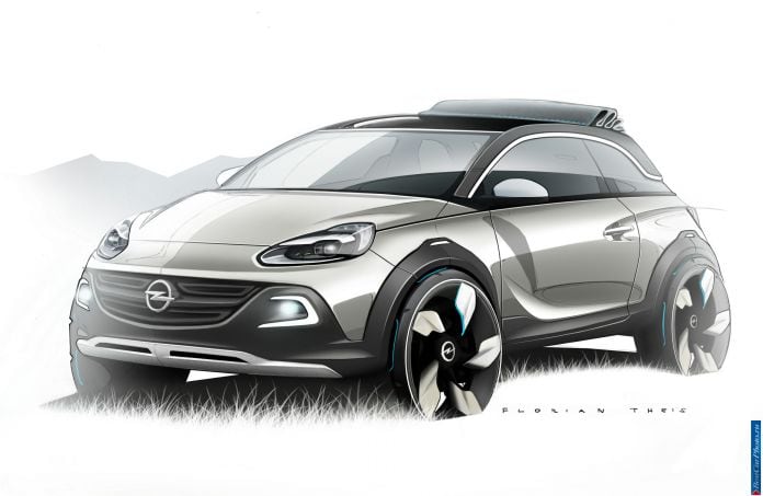 2013 Opel Adam Rocks Concept - фотография 8 из 15