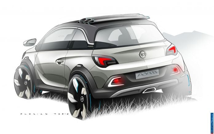 2013 Opel Adam Rocks Concept - фотография 9 из 15