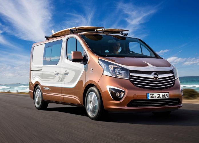 2015 Opel Vivaro Surf Concept - фотография 3 из 10