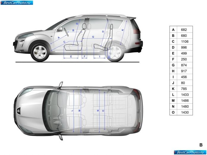 2007 Peugeot 4007 - фотография 29 из 30