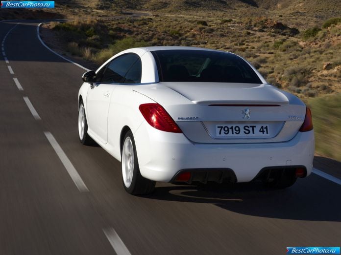 2009 Peugeot 308 Cc - фотография 52 из 115