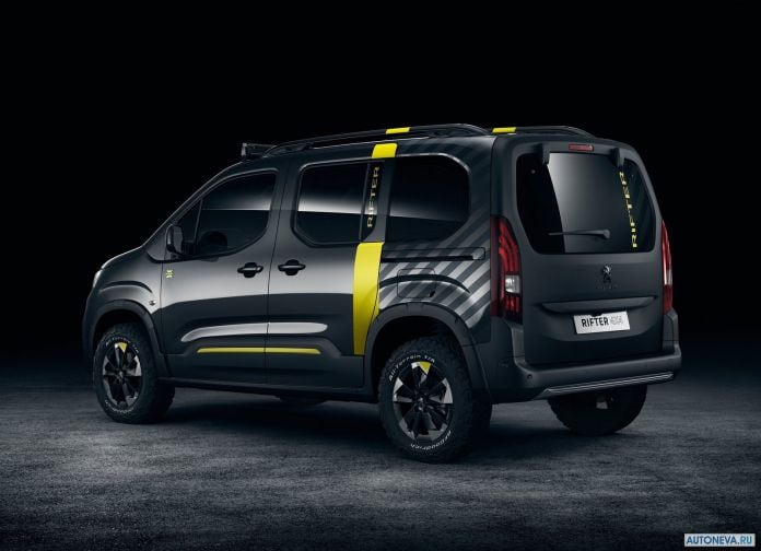 2018 Peugeot Rifter 4x4 Concept - фотография 14 из 32