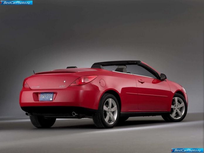 2006 Pontiac G6 Gtp Convertible - фотография 5 из 9