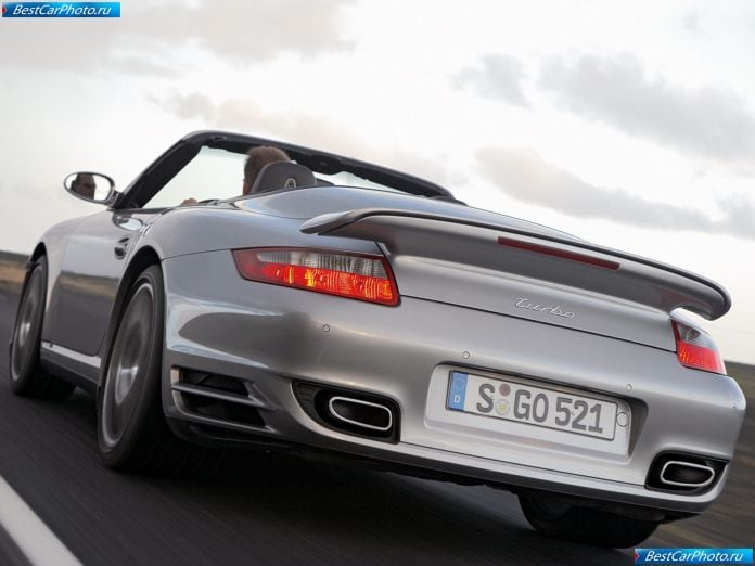 2008 Porsche 911 Turbo Cabriolet - фотография 9 из 10