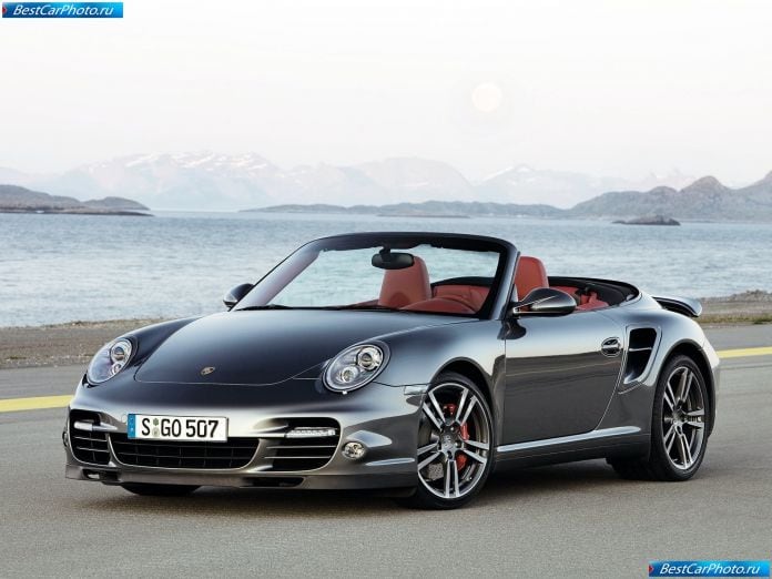 2010 Porsche 911 Turbo Cabriolet - фотография 1 из 48