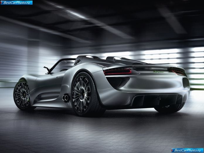 2010 Porsche 918 Spyder Concept - фотография 3 из 13