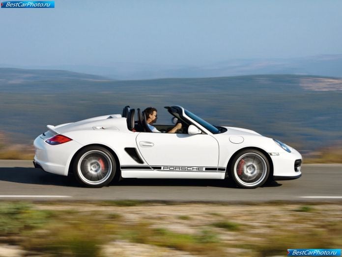 2010 Porsche Boxster Spyder - фотография 23 из 69
