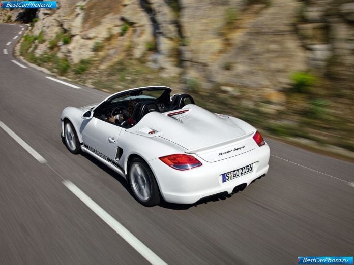 2010 Porsche Boxster Spyder - фотография 36 из 69