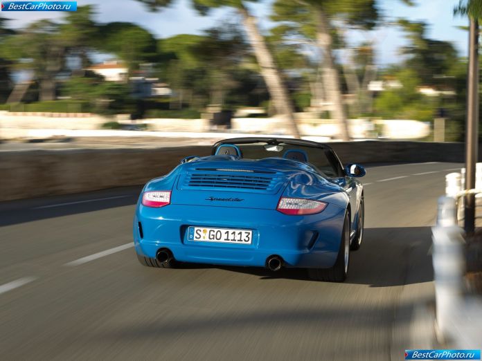 2011 Porsche 911 Speedster - фотография 58 из 75