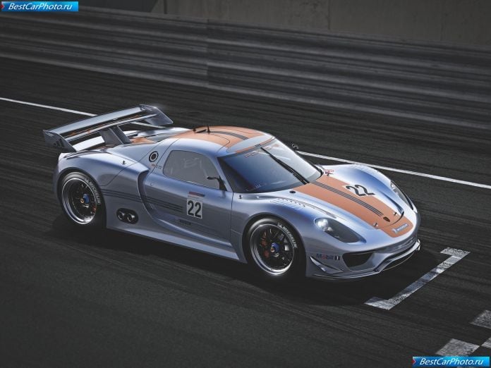 2011 Porsche 918 Rsr - фотография 1 из 10