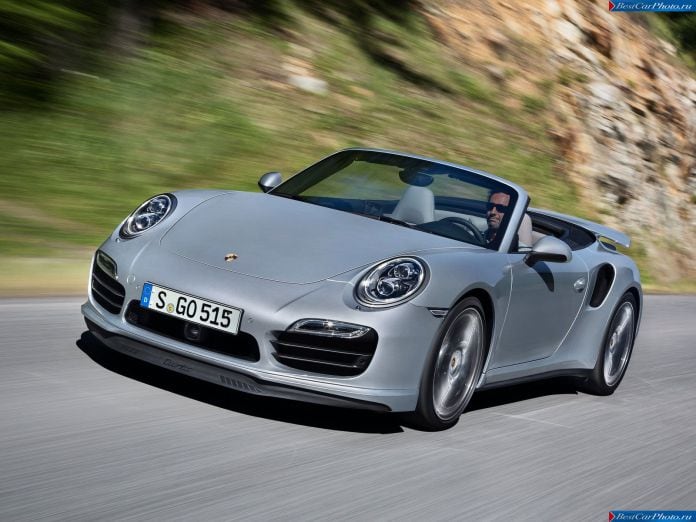 2014 Porsche 911 Turbo Cabriolet - фотография 3 из 10