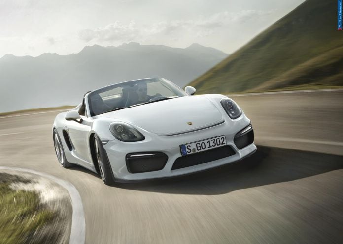 2016 Porsche Boxster Spyder - фотография 1 из 14
