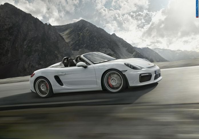 2016 Porsche Boxster Spyder - фотография 3 из 14