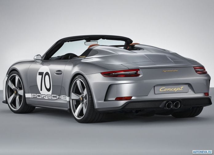 2018 Porsche 911 Speedster Concept - фотография 4 из 14