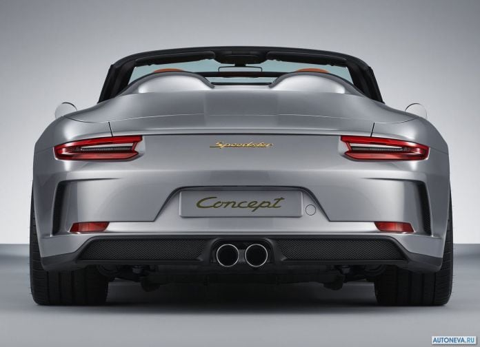 2018 Porsche 911 Speedster Concept - фотография 5 из 14
