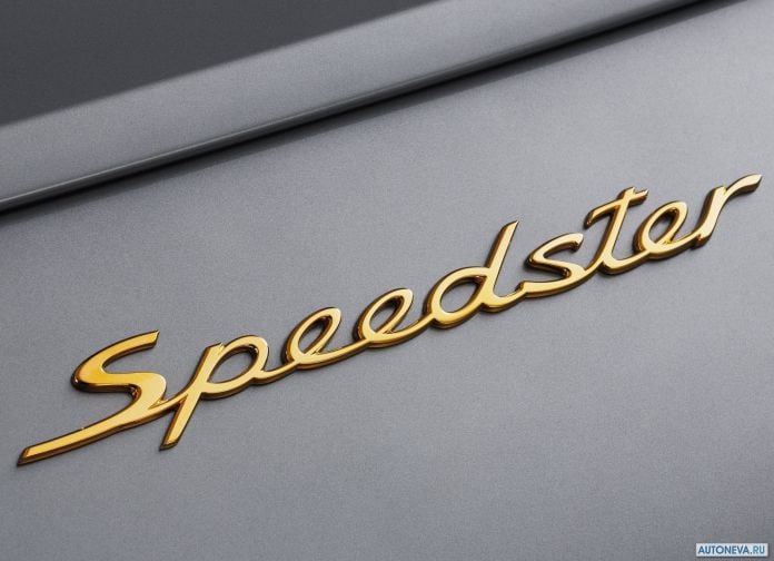 2018 Porsche 911 Speedster Concept - фотография 14 из 14
