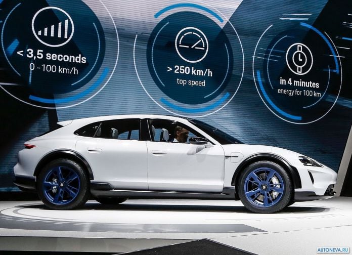 2018 Porsche Mission-e Cross Turismo Concept - фотография 26 из 43