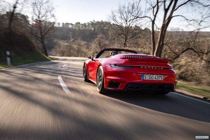 2021 Porsche 911 Turbo S Cabriolet - фотография 8 из 40