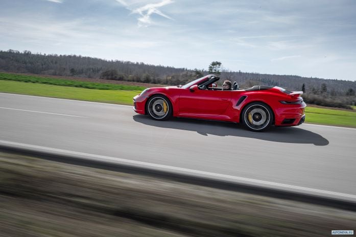 2021 Porsche 911 Turbo S Cabriolet - фотография 14 из 40