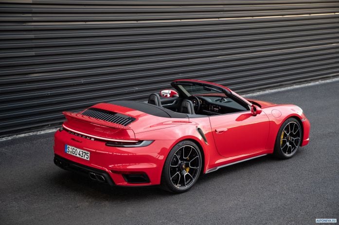 2021 Porsche 911 Turbo S Cabriolet - фотография 20 из 40