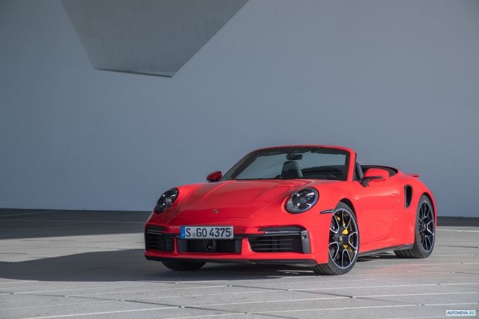 2021 Porsche 911 Turbo S Cabriolet - фотография 25 из 40