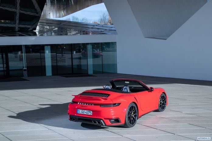 2021 Porsche 911 Turbo S Cabriolet - фотография 28 из 40