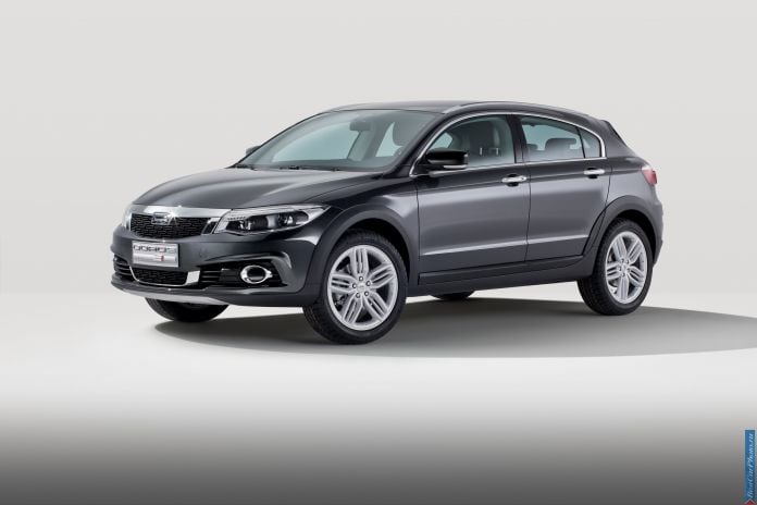 2013 Qoros 3 Cross Hybrid Concept - фотография 1 из 5