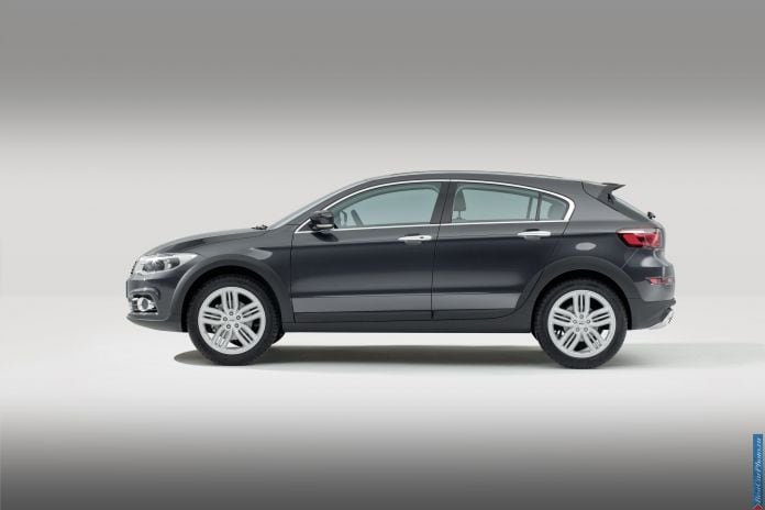 2013 Qoros 3 Cross Hybrid Concept - фотография 3 из 5