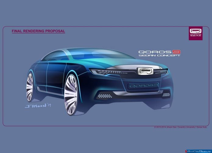 2014 Qoros 9 Sedan Concept - фотография 6 из 7